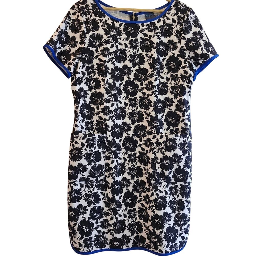 Gabby Skye Floral Print Midi Dress Size Medium
